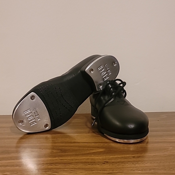Ladies Sync Tap Leather Tap Shoes - Picture 1 of 6